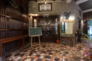 Reception area at Royal Heritage Nainital heritage hotel